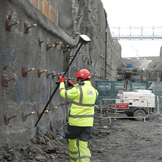 Surveying Crossrail in London
